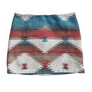 American Eagle Outfitters Geometric Skirt Size 6